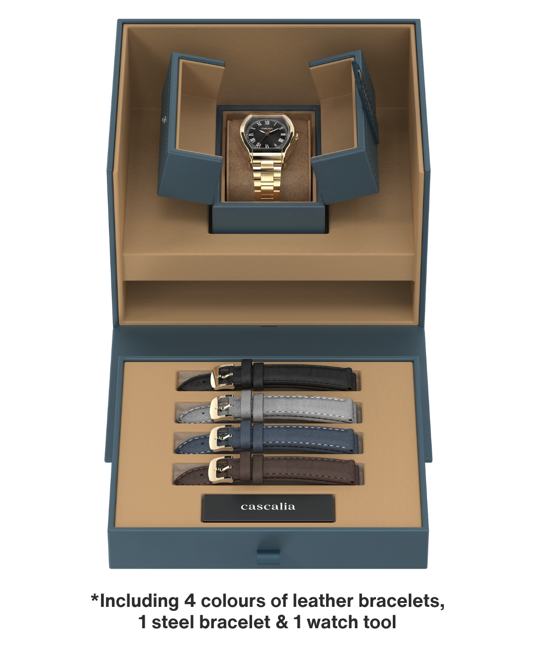 Caratello Gold Automatic Black