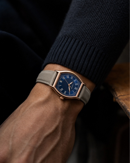 Caratello Rosegold Automatic Blue