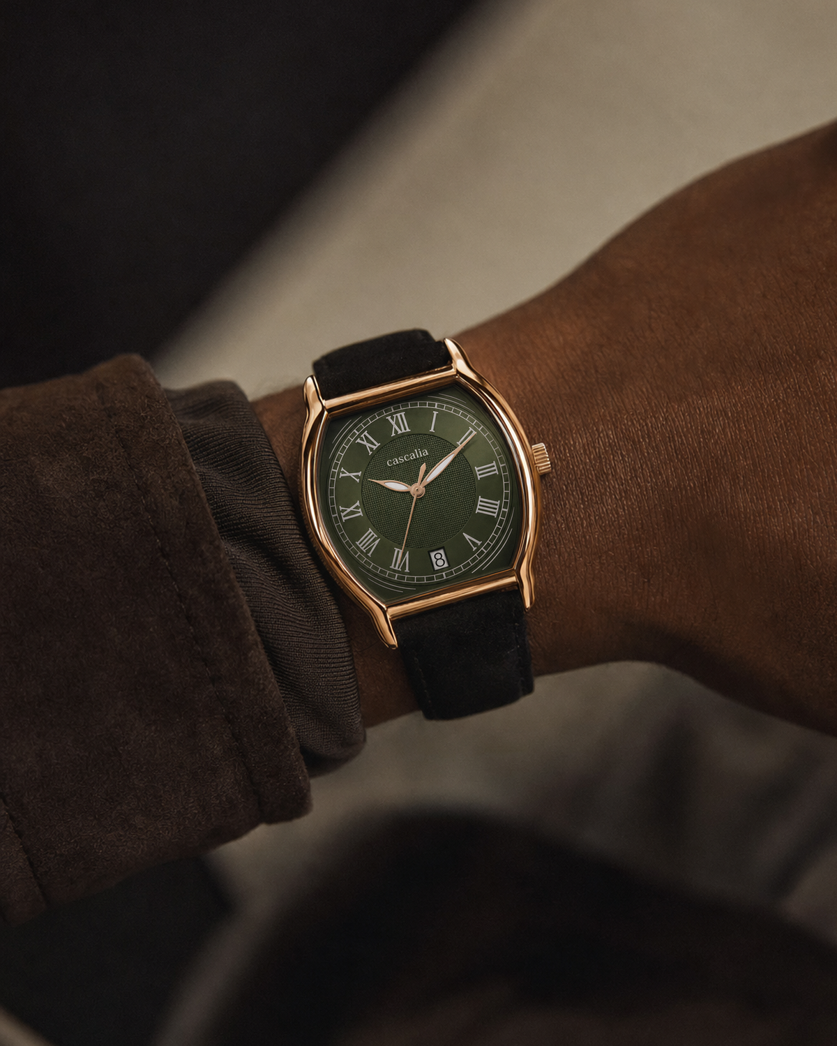 Caratello Rosegold Automatic Green