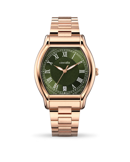 Caratello Rosegold Automatic Green
