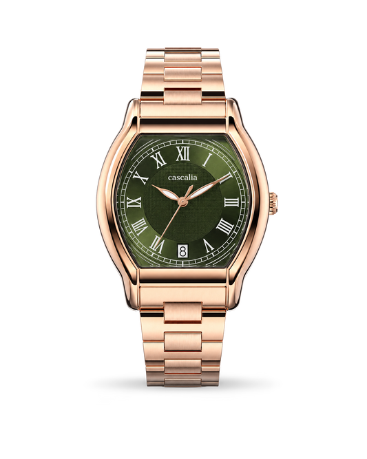 Caratello Rosegold Automatic Green