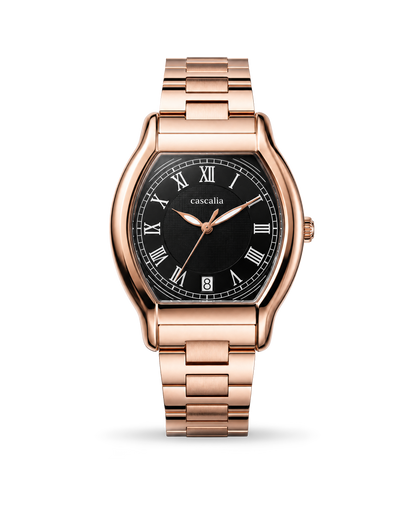 Caratello Rosegold Automatic Black