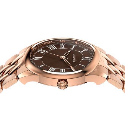 Tero Rosegold Brown