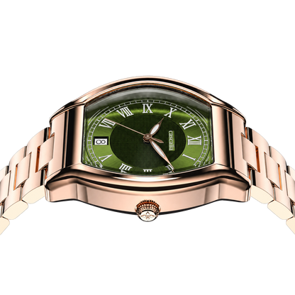 Caratello Rosegold Automatic Green