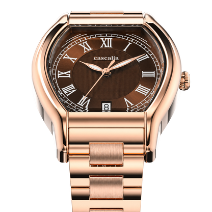 Caratello Rosegold Automatic Brown