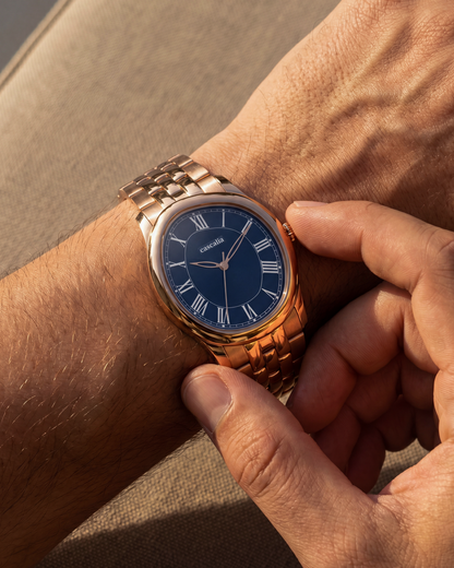 Tero Rosegold Blue
