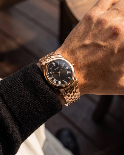 Tero Rosegold Brown